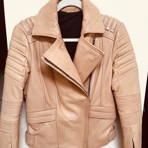 Leather Moto Jacket